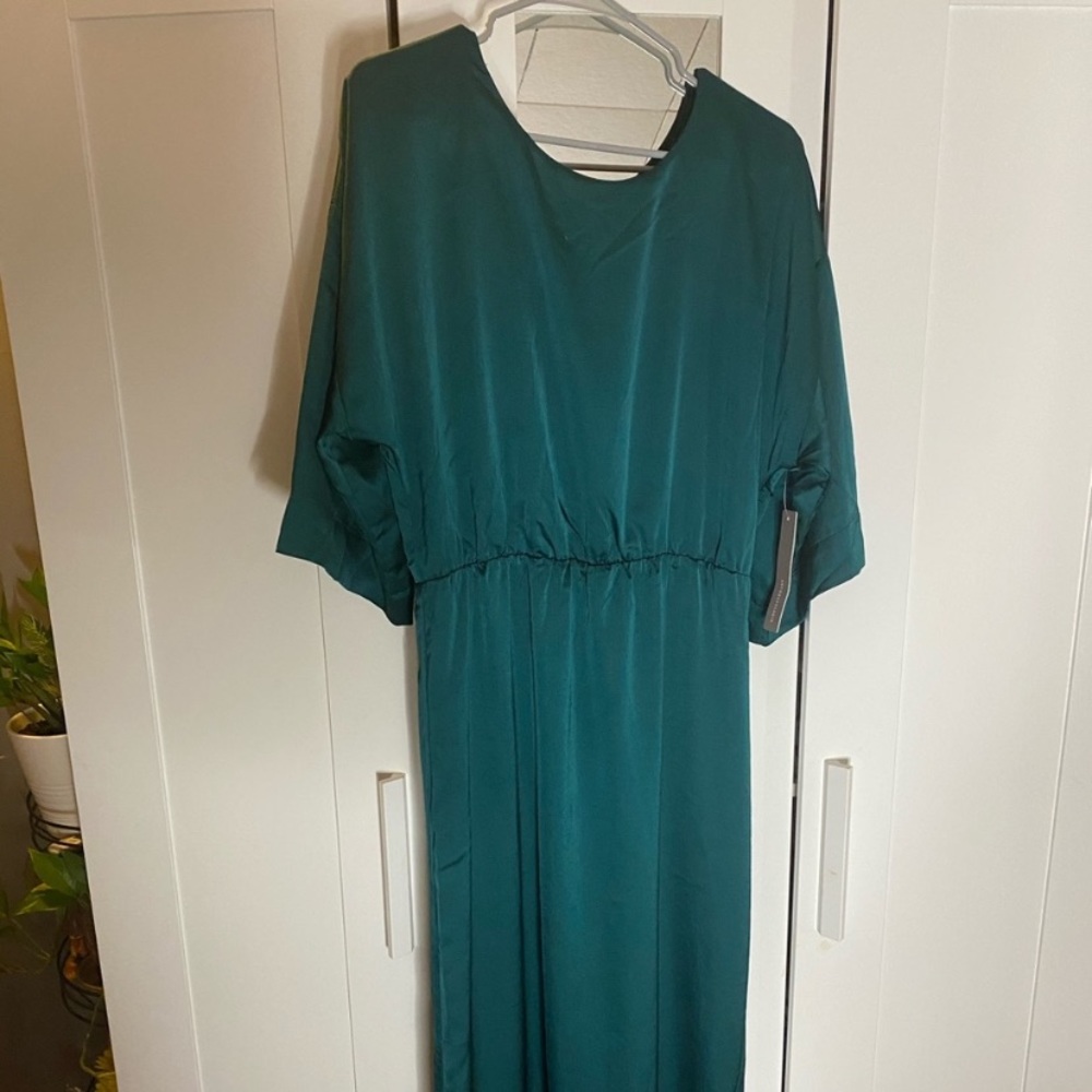 Anthropologie Teal Maxi Dress - Picture 6 of 6